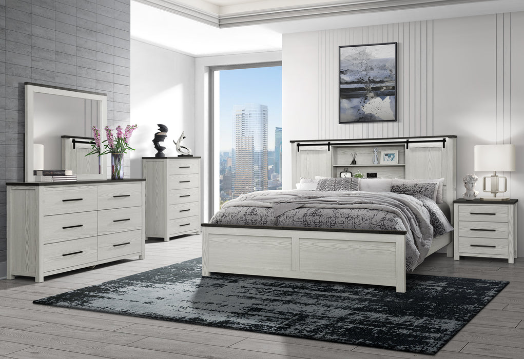 AVA BEIGE KING BED GROUP - Furniture Stars (Chicago, IL)