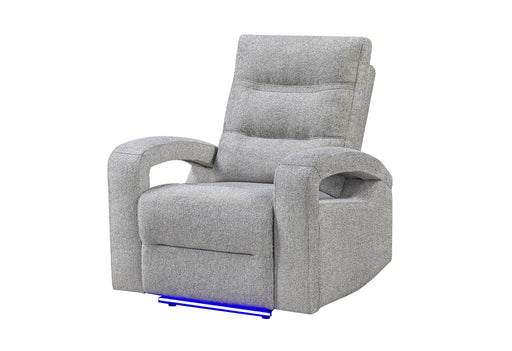 U6611 GREY 15 POWER RECLINER WITH LED - Furniture Stars (Chicago, IL)
