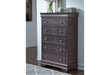 POMPEI METALLIC GREY QUEEN BED W/LED, DRESSER, MIRROR AND NIGHTSTAND - Furniture Stars (Chicago, IL)