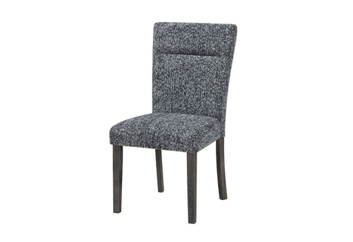 D86 GREY DINING CHAIR WITH BROWN LEGS - Furniture Stars (Chicago, IL)