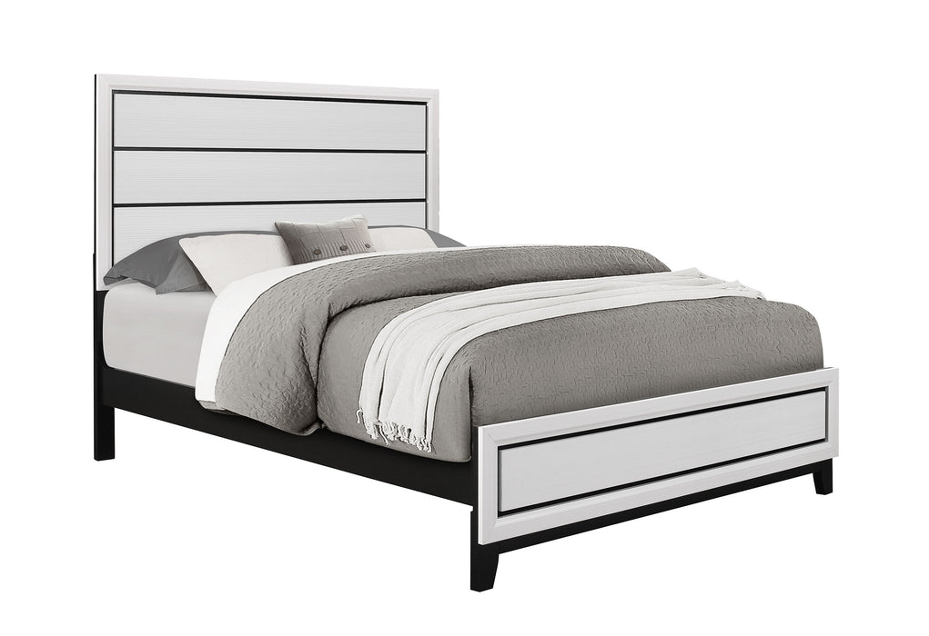 KATE WHITE QUEEN BED GROUP - Furniture Stars (Chicago, IL)