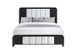 BECKETT WHITE/BLACK KING BED - Furniture Stars (Chicago, IL)