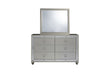 RILEY SILVER KING BED GROUP - Furniture Stars (Chicago, IL)