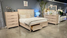 MARIAH BEIGE FULL BED GROUP - Furniture Stars (Chicago, IL)