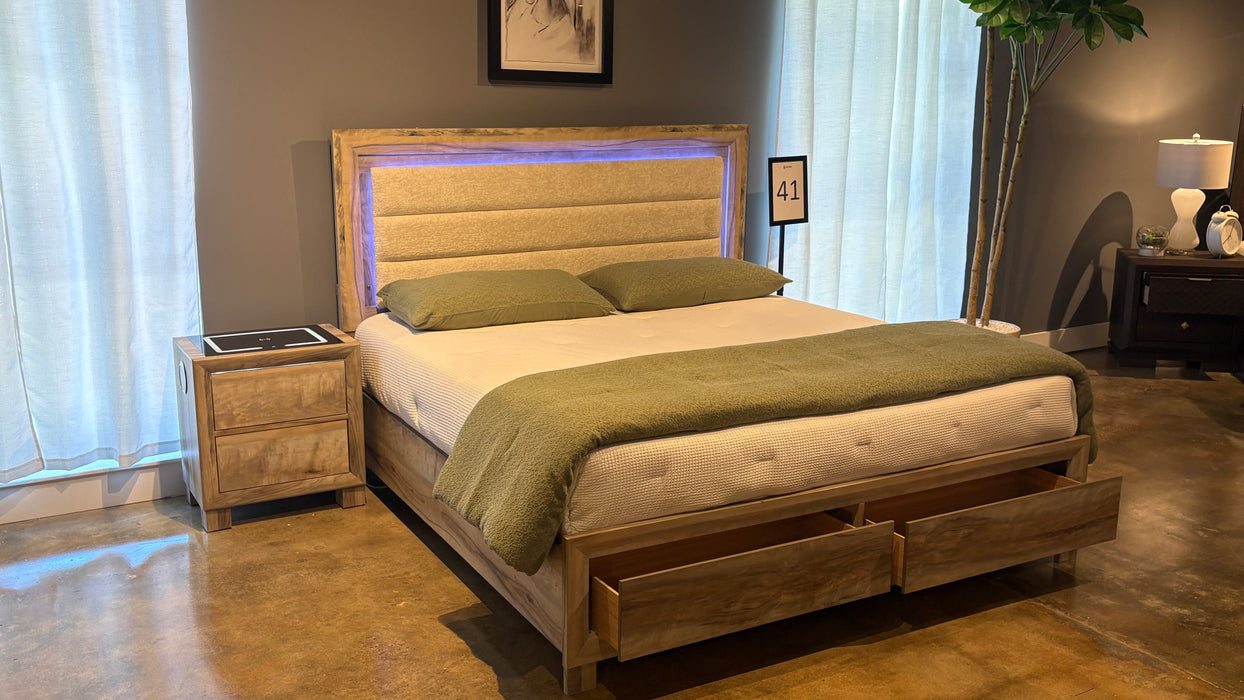 CALLIE BROWN FULL BED - Furniture Stars (Chicago, IL)