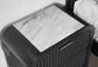 BECKETT WHITE/BLACK QUEEN BED GROUP WITH COOLER & SPEAKER - Furniture Stars (Chicago, IL)