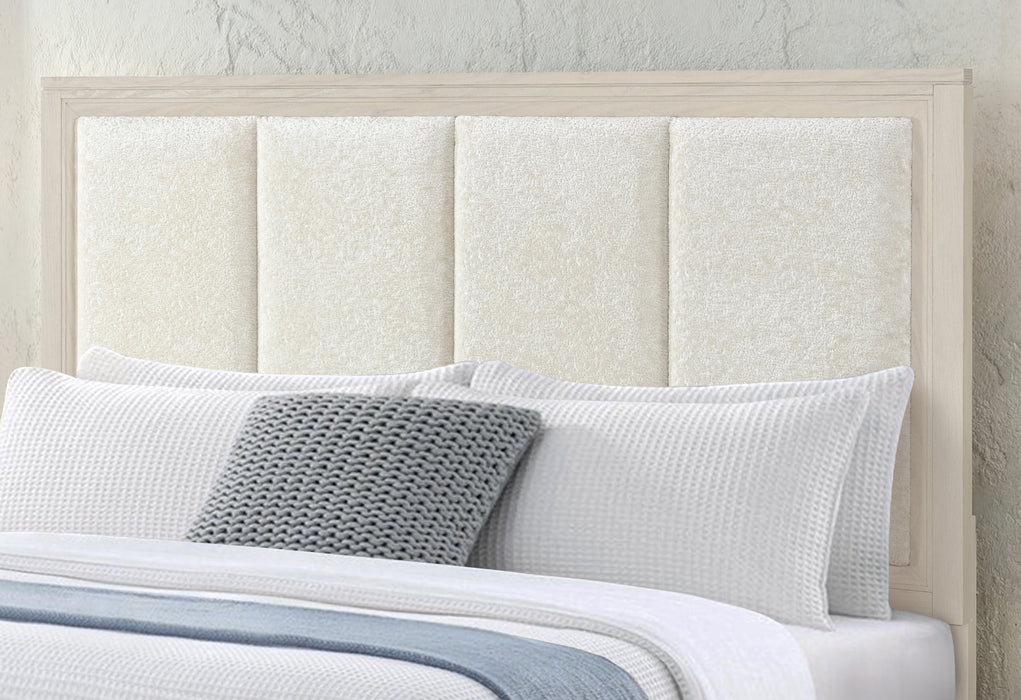MARIAH BEIGE QUEEN BED GROUP - Furniture Stars (Chicago, IL)