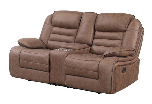 U2250 BROWN CONSOLE RECLINING LOVESEAT - Furniture Stars (Chicago, IL)