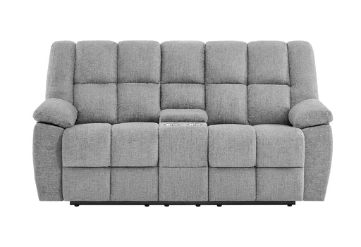 U6000 SMOKE CONSOLE RECLINING LOVESEAT - Furniture Stars (Chicago, IL)