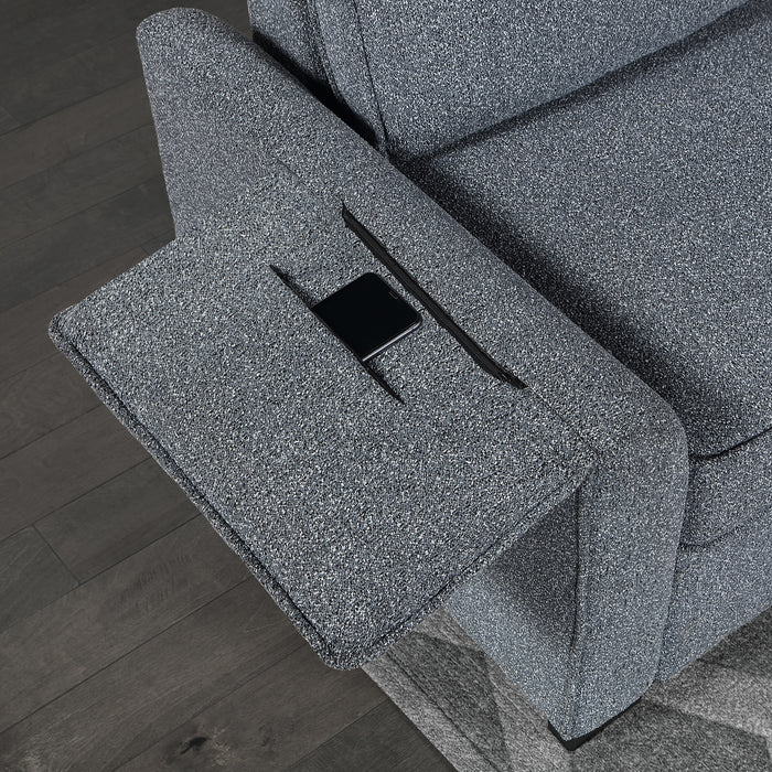 U0808 DARK GREY REVERSIBLE SOFA BED - Furniture Stars (Chicago, IL)