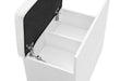 ELLA WHITE VANITY SET WITH STORAGE STOOL - Furniture Stars (Chicago, IL)
