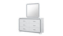 SOLEIL WHITE DRESSER - Furniture Stars (Chicago, IL)