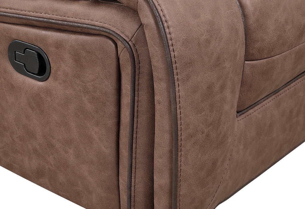 U2250 BROWN GLIDER RECLINER - Furniture Stars (Chicago, IL)