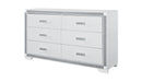 SOLEIL WHITE DRESSER - Furniture Stars (Chicago, IL)
