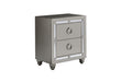RILEY SILVER NIGHTSTAND - Furniture Stars (Chicago, IL)