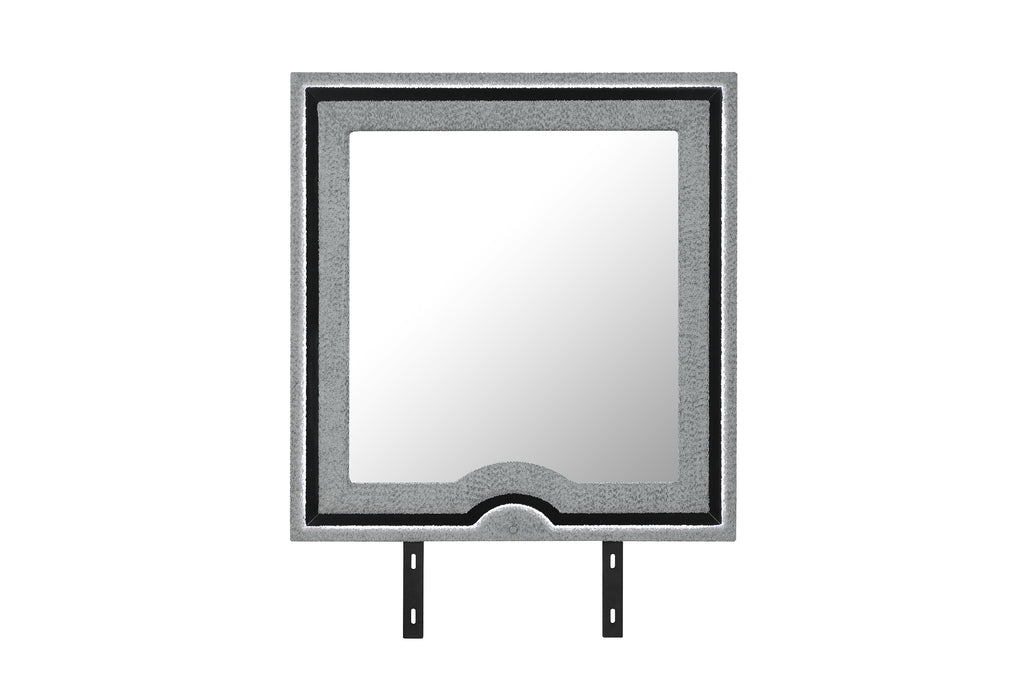 ISABELLA GREY MIRROR WITH LED - Furniture Stars (Chicago, IL)