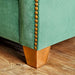 VERDANTE Emerald Green/Gold Sofa - Furniture Stars (Chicago, IL)