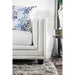 Ilse Off-White/Blue Sofa - Furniture Stars (Chicago, IL)