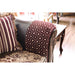 Quirino Burgundy/Dark Brown Sofa - Furniture Stars (Chicago, IL)