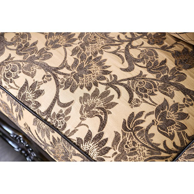 Quirino Tan/Dark Brown Sofa - Furniture Stars (Chicago, IL)